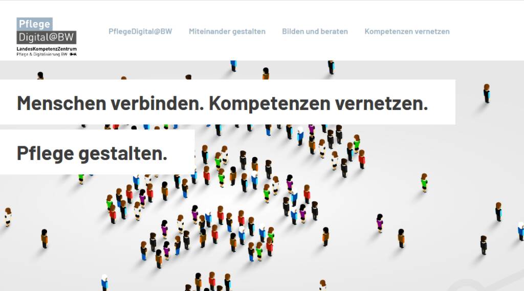 Kompetenzzentrum Pflege – Website