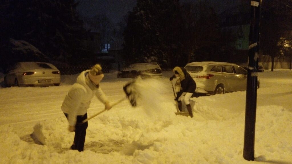 Schneechaos