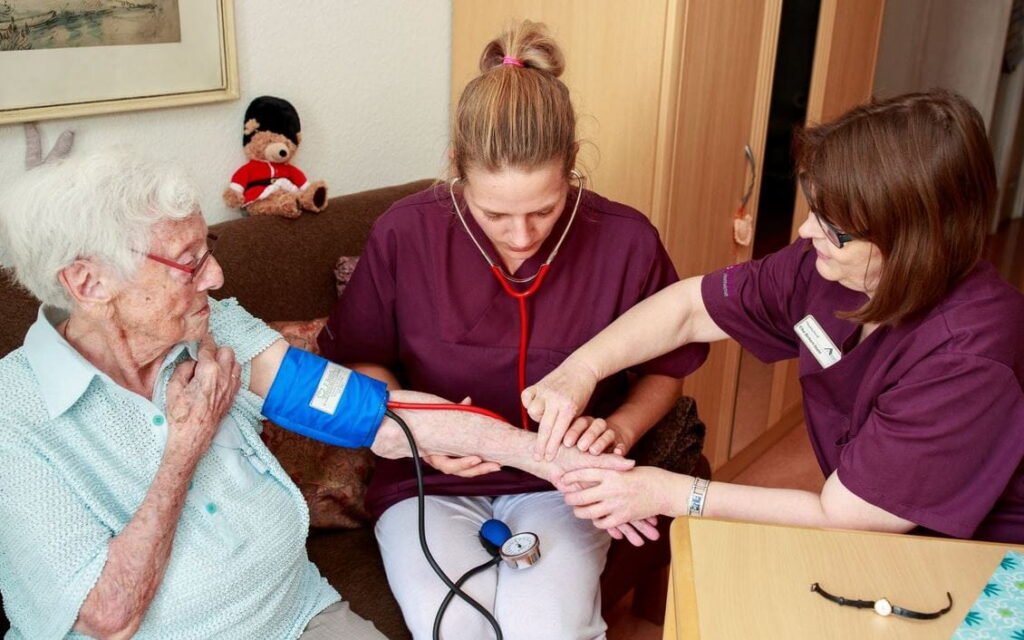 Pflegedienst Blutdruck