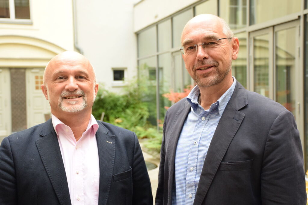 Unternehmensberater Thomas Sießegger und Peter Wawrik