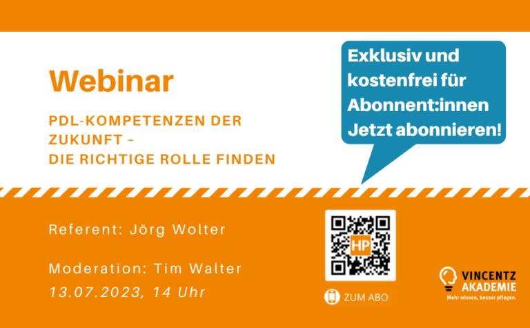 Webinar: PDL-Kompetenzen der Zukunft – die richtige Rolle finden