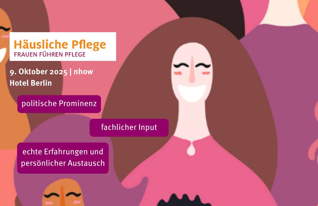 Frauen führen Pflege