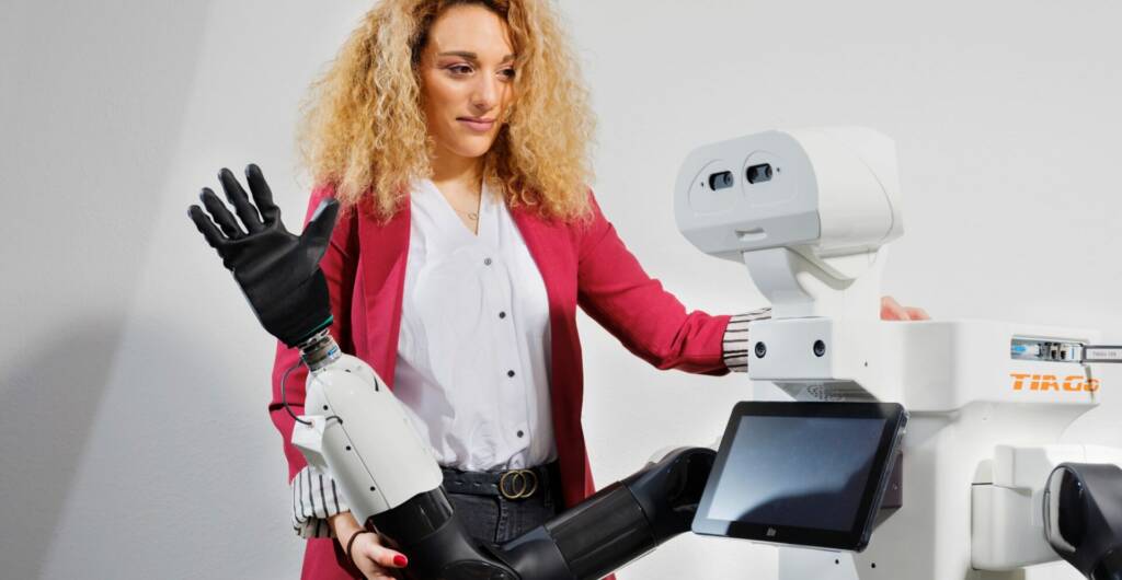Prof. Georgia Chalvatzaki erhält für ihre Forschung zur Robotik den Alfried-Krupp-Förderpreis.