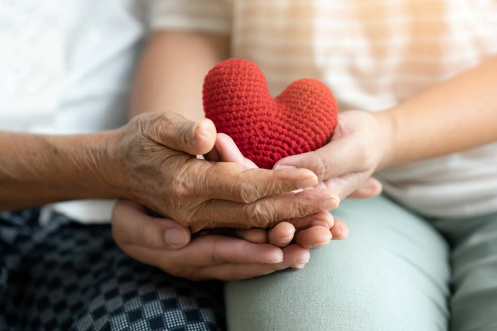 Herz Fürsorge Pflege