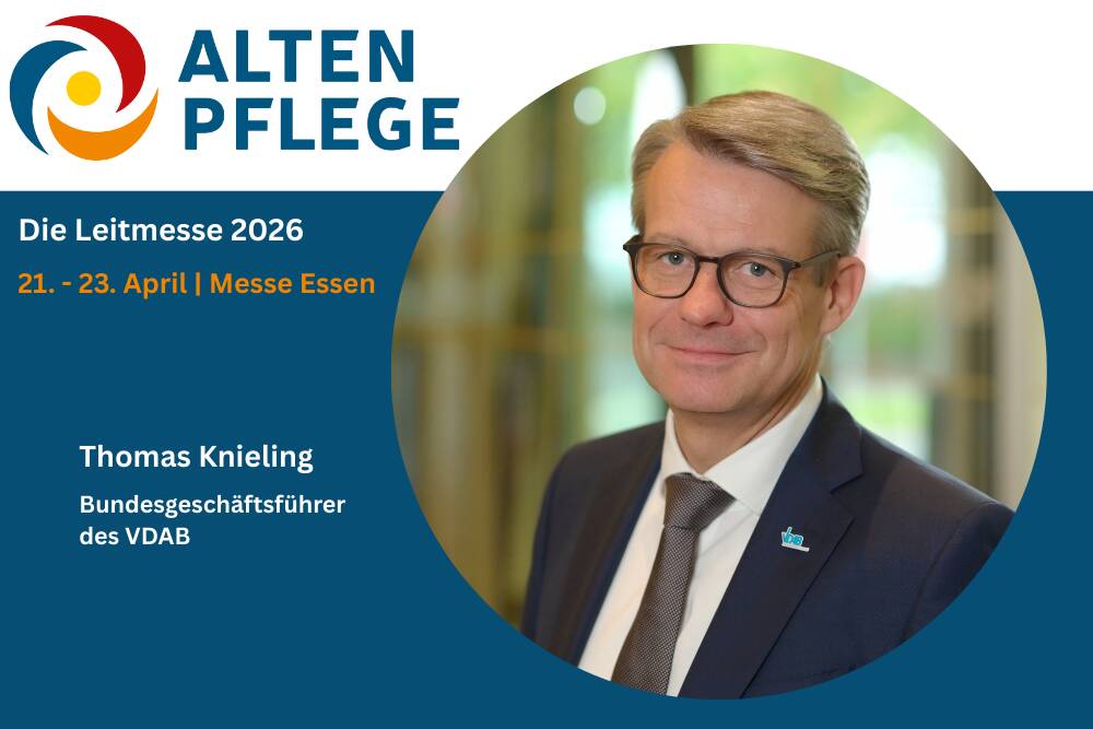 Thomas Knieling Bundesgeschäftsführer, Verband Deutscher Alten- und Behindertenhilfe (VDAB), Berlin, www.vdab.de
